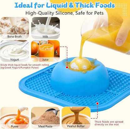 CalmLuma Calm Flow Lick Bowl for Dogs & Cats