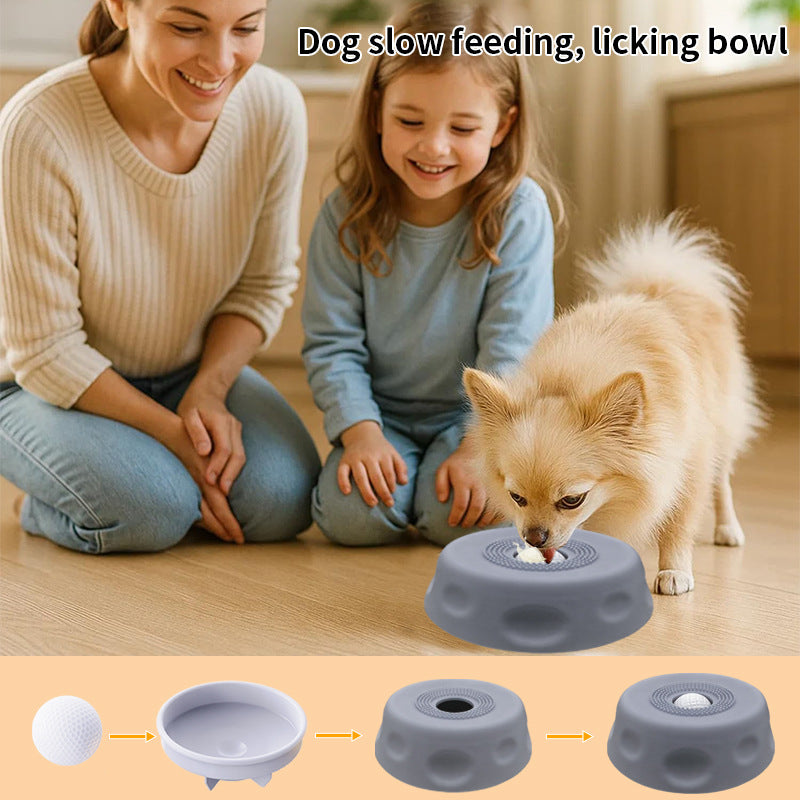 CalmLuma pet enrichment bowl for slower more peaceful routines